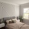 Ekena Millwork 48H x 3/8T Adjustable PVC Slat Wall Panel Kit w/ 4W Slats, Unfinished contains 11 Slats SWP55X48X0375UN - alternate 5